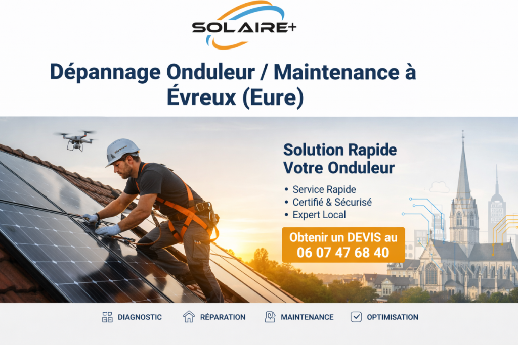 Dépannage Onduleur Maintenance à Évreux (Eure)
