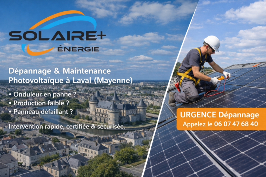Dépannage Onduleur Maintenance à Laval (Mayenne)