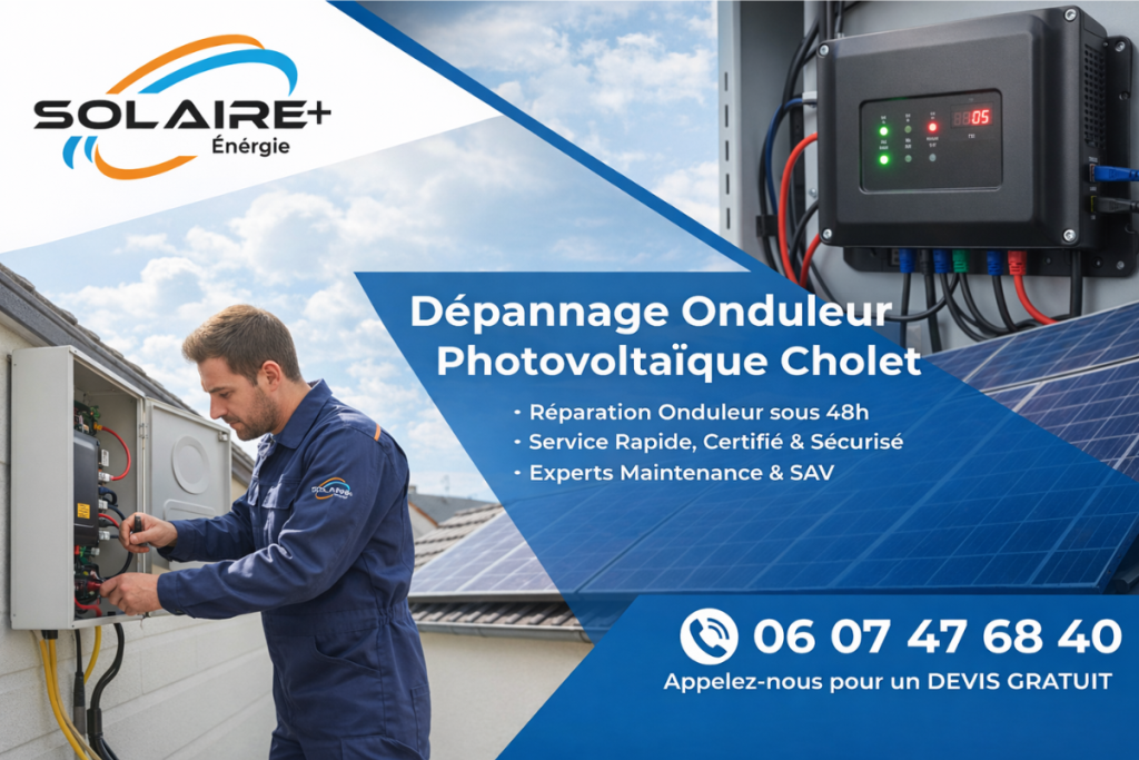 Dépannage Onduleur Photovoltaïque Cholet